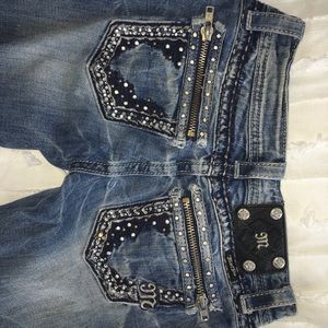 Miss Me Denim Size 26 Straight Leg